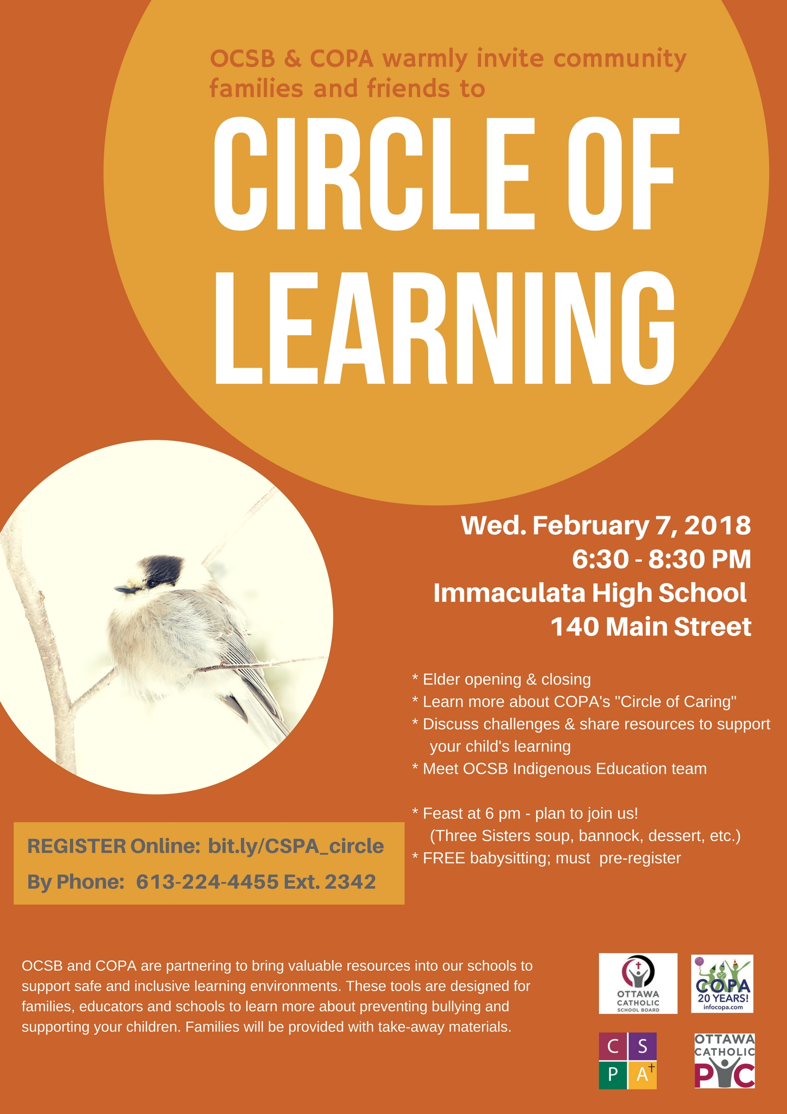 Circle of Learning Feb 18